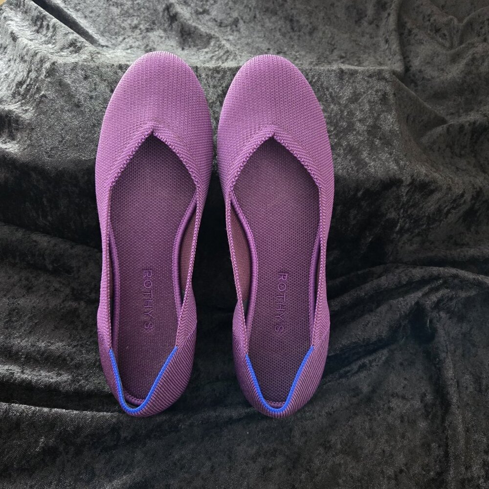 Rothy's The Flat in Purple